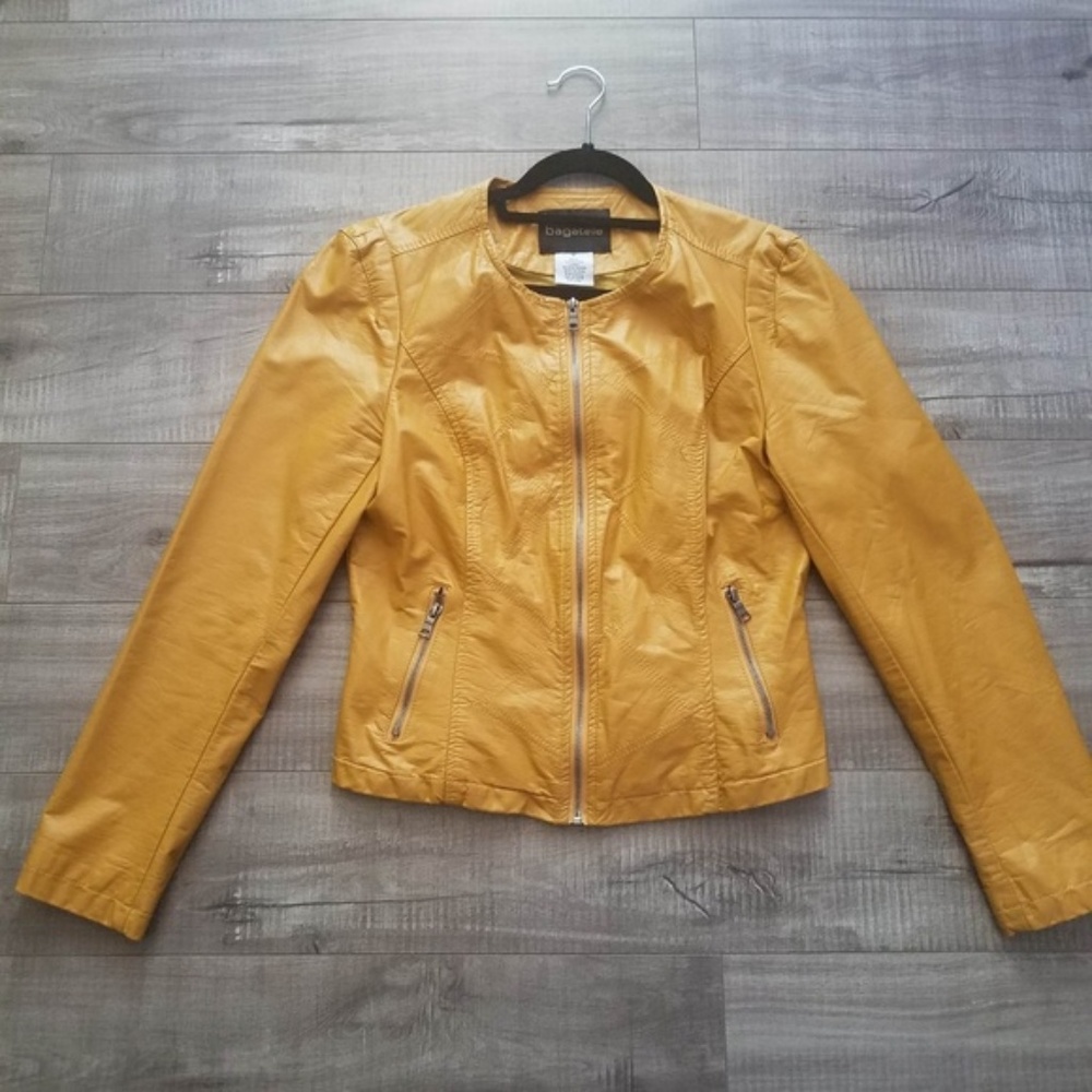 BAGATELLE MUSTARD YELLOW JACKET